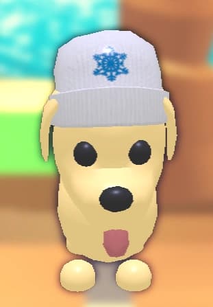 White Winter Hat — item image