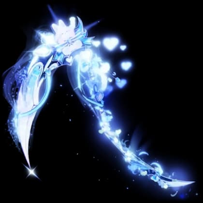 Blue Bunny Scythe — item image