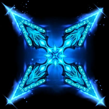 Blue Ninja Star — item image
