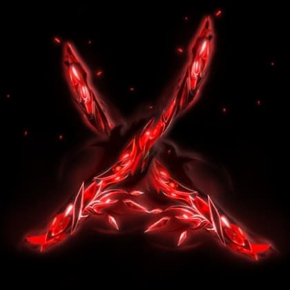 Dual Crimson Katana — item image
