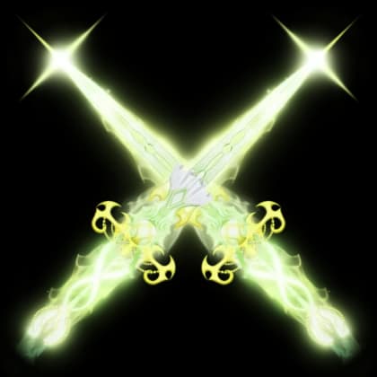Dual Emerald Blade — item image