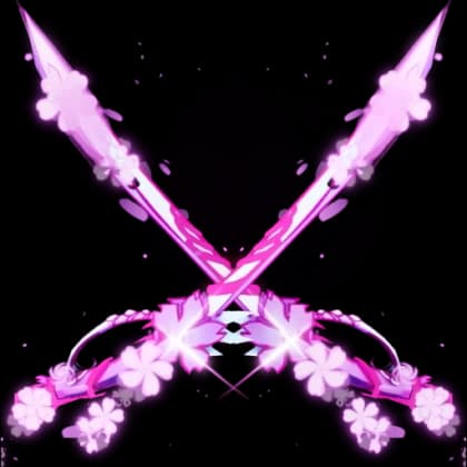 Dual Sakura Katana — item image