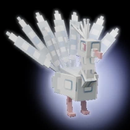 Albino Peacock — item image