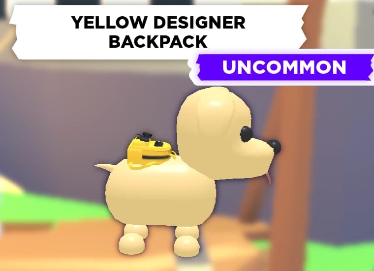 Yellow Designer Backpack — item image
