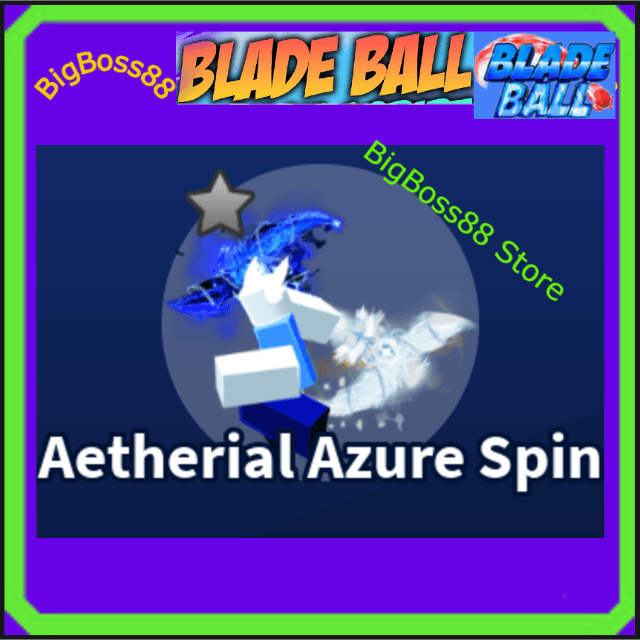 Aetherial Azure Spin Emote — item image