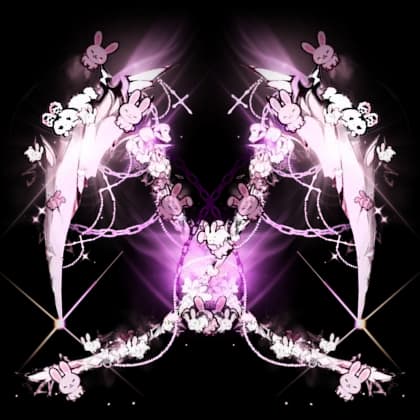 Dual Gothic Bunny Scythe — item image