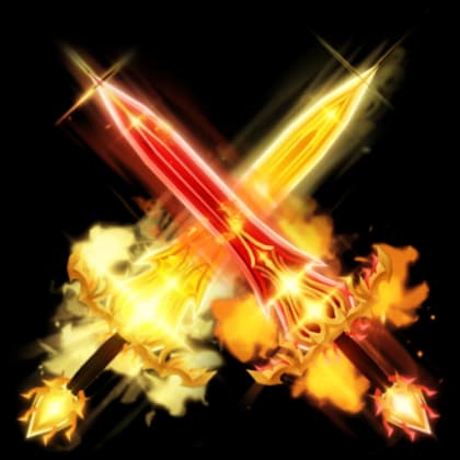 Dual Lumina Blade Emote — item image