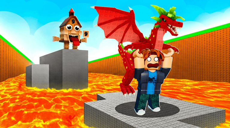 Survive Lava for Brainrots art
