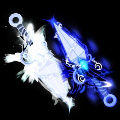 Dual Aetherial Kunai Emote — item image