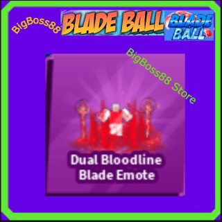 Dual Bloodline Blade Emote — item image