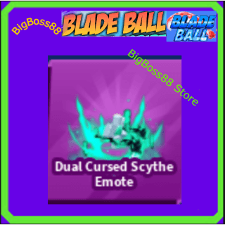 Dual Cursed Scythe Emote — item image
