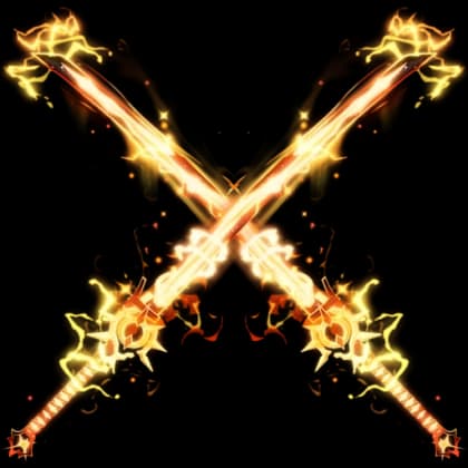 Dual Inferno Katana Emote — item image