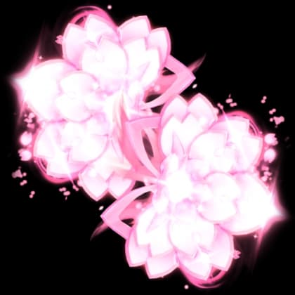 Dual Sakura Fan Emote — item image