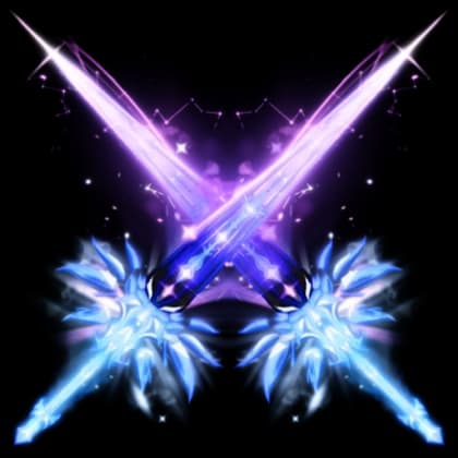 Dual Astral Swords Emote — item image
