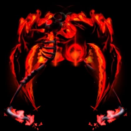 Dual Krampus Scythe Emote — item image