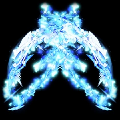 Dual Snowveil Scythe Emote — item image