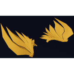 HyperChrome Trophy Wings — item image