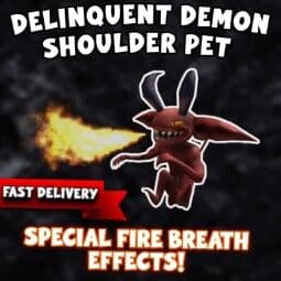 Delinquent Demon Back Accessory — item image